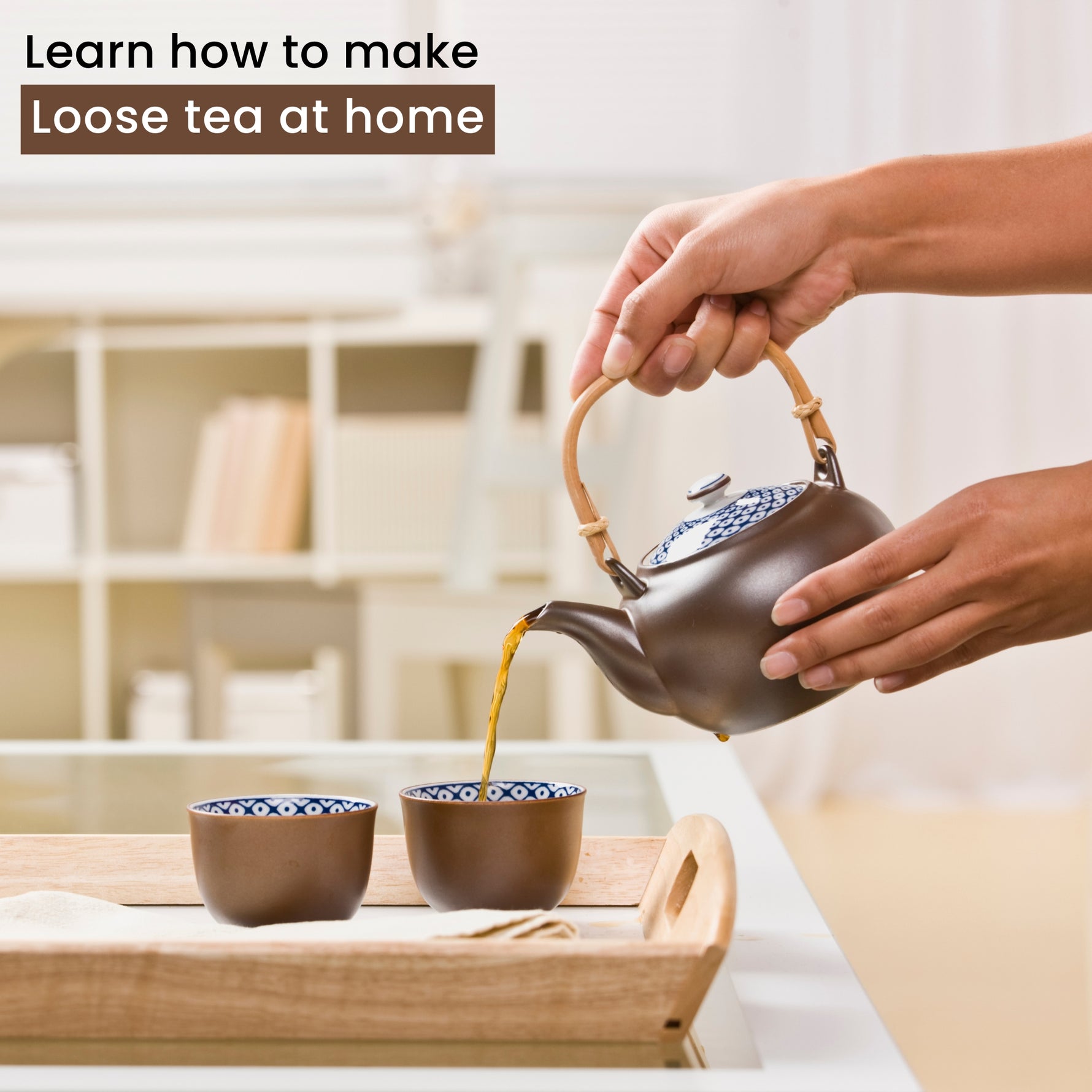 making green tea at home
