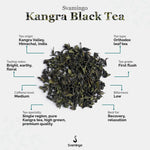 Svamingo Kangra Black Tea tea information (origin, type, tasting notes, tea grade, caffeine level, bitterness, specialty)